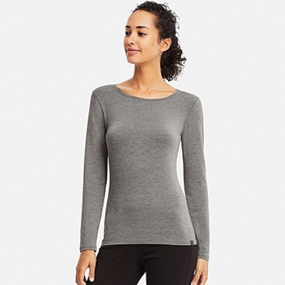 Uniqlo heattech scoop neck Clearance